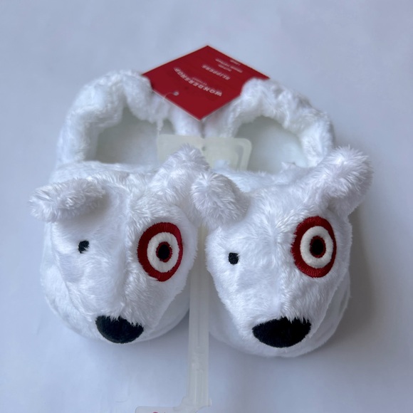 Target Other - Target Bullseye Character Slippers - Toddler Wondershop